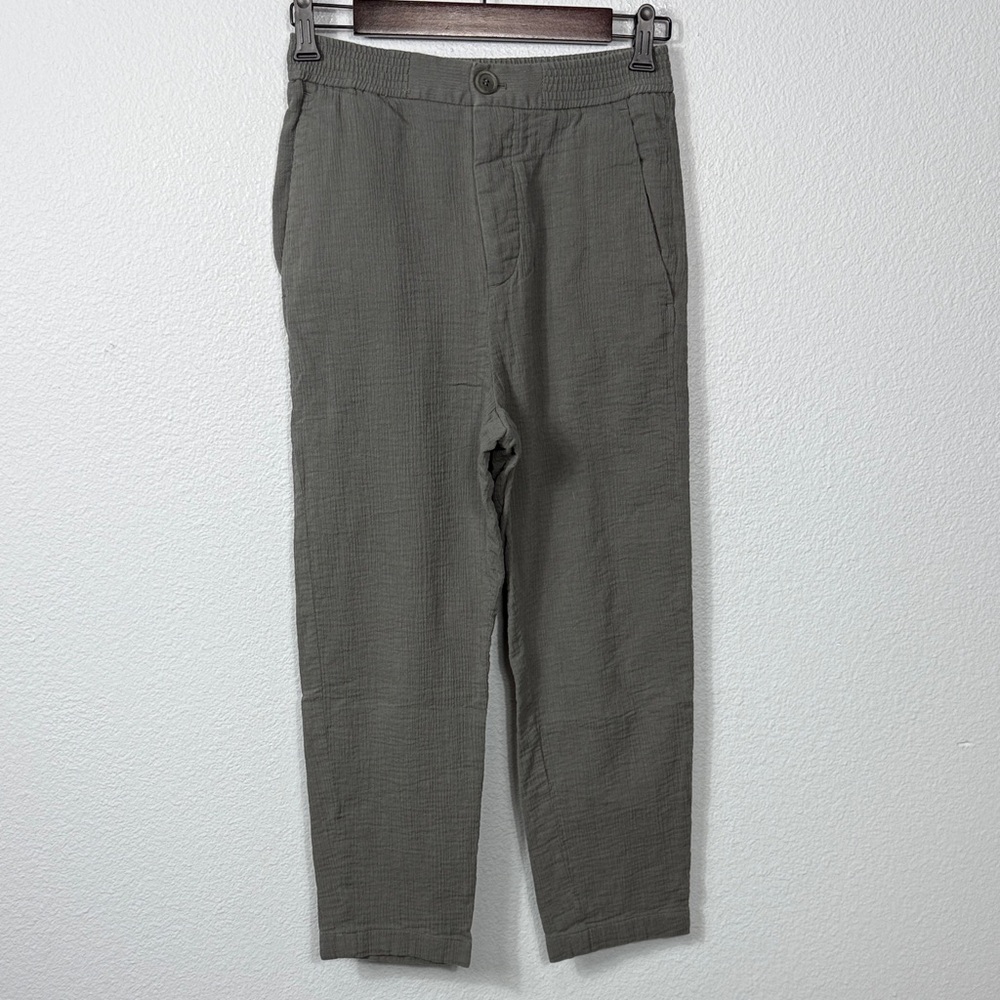 COS Women's Double Gauze Cropped Pants